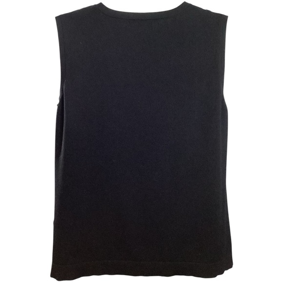 Jones New York Black and White Zebra Print Tank Top, Plus Size 3X - Picture 2 of 9